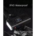 Wason Professional K5 impermeable para bicicleta de bicicleta de bicicleta Venta caliente potente lámpara de bicicleta recargable USB con banco de energía